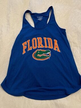 boxercraft Royal Blue Florida Gators Graphic Racerback Tank